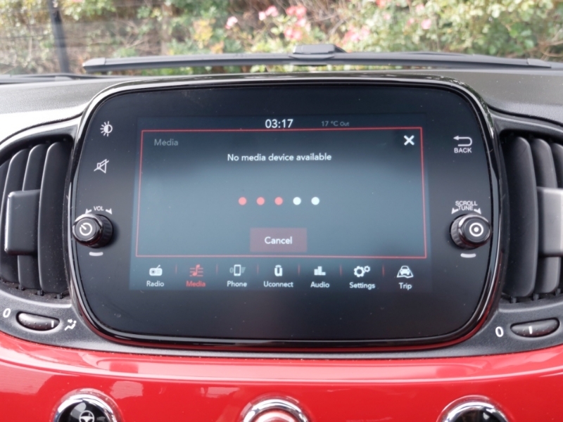 Fiat 500 Standard Red #17