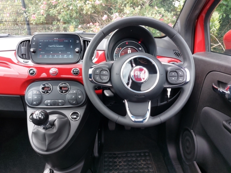 Fiat 500 Standard Red #8