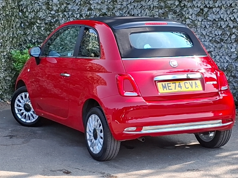 Fiat 500C 1.0 Mild Hybrid Red #2
