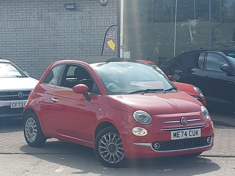 Fiat 500C 1.0 Mild Hybrid Red