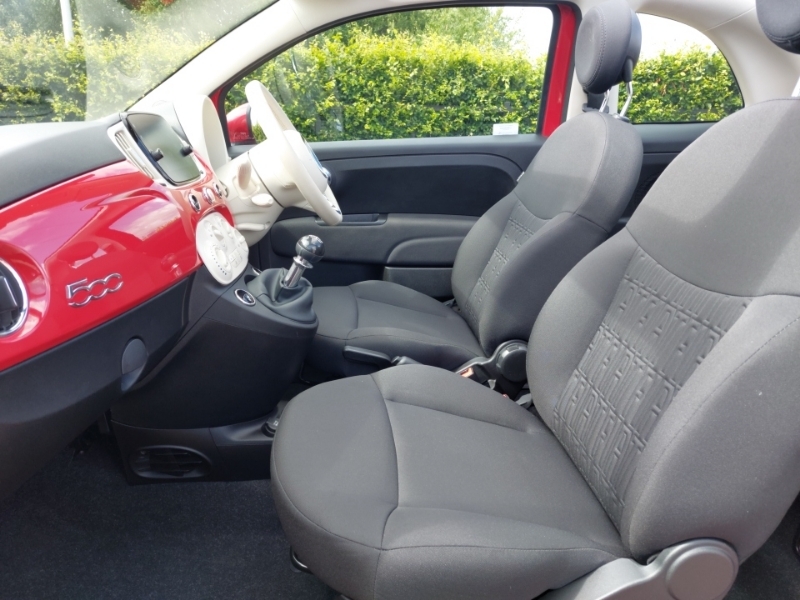 Fiat 500C 1.0 Mild Hybrid Red #5