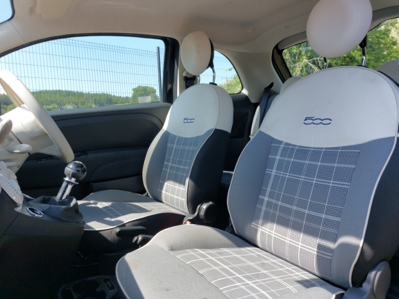 Fiat 500 1.2 Lounge Black #5
