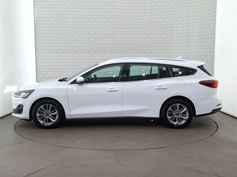 Ford Focus 1.0 Ecoboost Hybrid Mhev 155 Titanium FV23ORH White #4