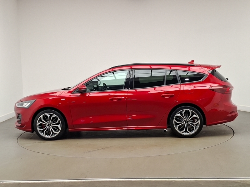 Ford Focus 1.0 Ecoboost Hybrid Mhev 155 St-line X SF24WNR Red #4