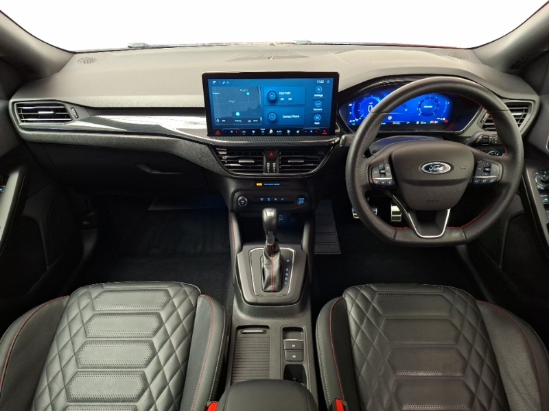 Ford Focus 1.0 Ecoboost Hybrid Mhev 155 St-line X SF24WNR Red #3