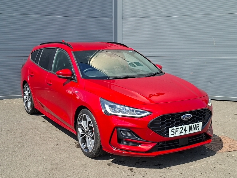 Ford Focus 1.0 Ecoboost Hybrid Mhev 155 St-line X Red