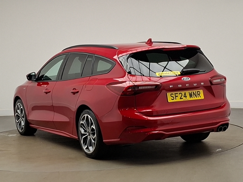 Ford Focus 1.0 Ecoboost Hybrid Mhev 155 St-line X SF24WNR Red #2