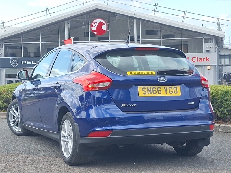 Ford Focus 1.0 Ecoboost Zetec SN66YGO Blue #2