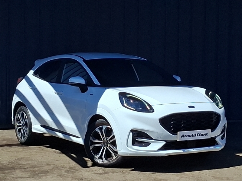Ford Puma 1.0 Ecoboost Hybrid Mhev St-line X White