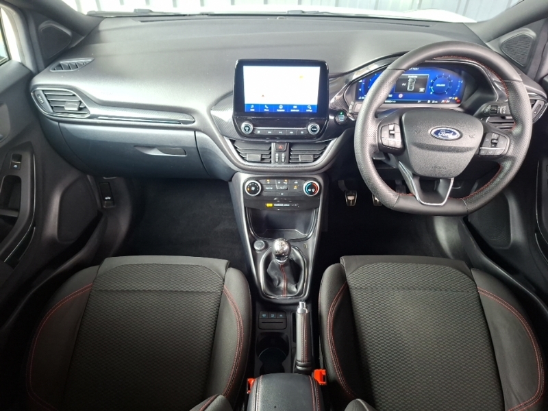 Ford Puma 1.0 Ecoboost Hybrid Mhev St-line X SN21JHF White #3