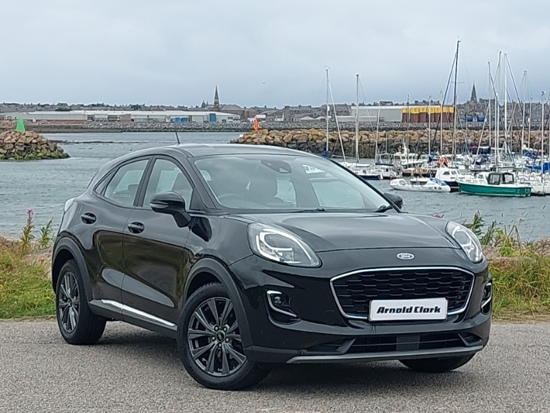 Ford Puma 1.0 Ecoboost Hybrid Mhev Titanium Dct Black