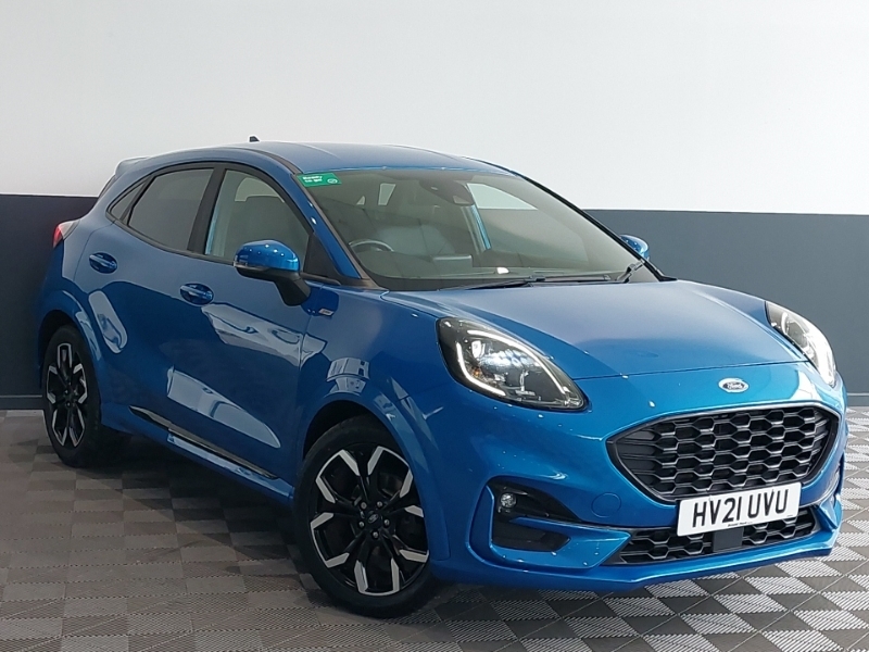 Ford Puma 1.0 Ecoboost Hybrid Mhev 155 St-line X Blue