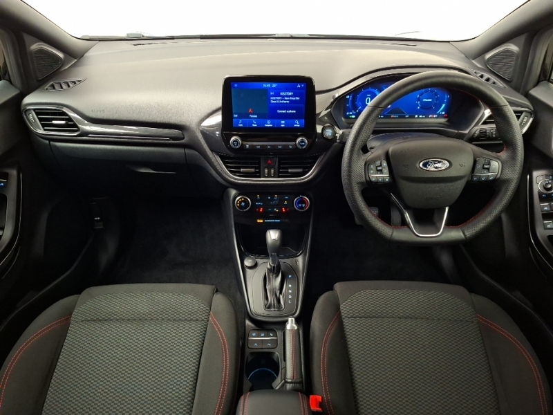 Ford Puma 1.0 Ecoboost Hybrid Mhev St-line Dct SM23YCJ Black #3