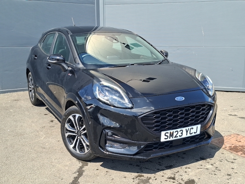 Ford Puma 1.0 Ecoboost Hybrid Mhev St-line Dct Black