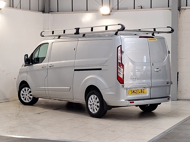 Ford Transit Custom 2.0 Ecoblue 130Ps Low Roof Limited Van Silver #2