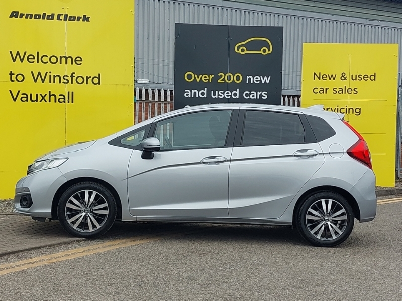 Honda Jazz 1.3 I-vtec Ex Navi Cvt Silver #4