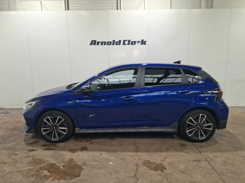 Hyundai I20 1.0T Gdi 48V Mhd 120 N Line Dct Blue #4