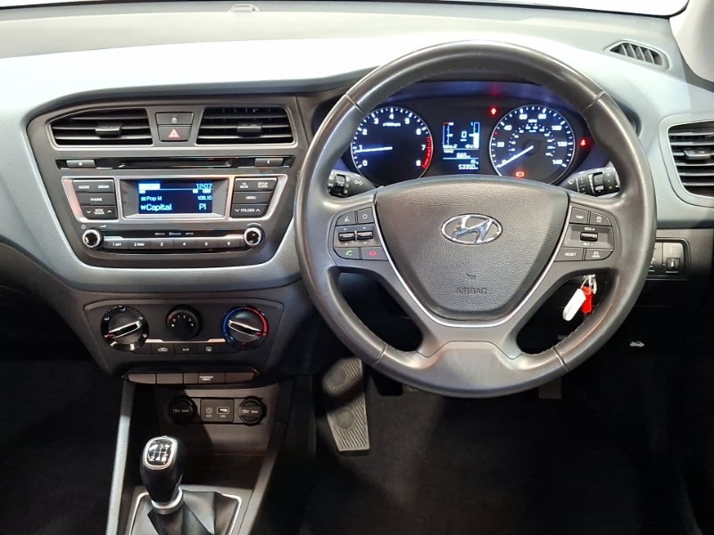 Hyundai I20 1.2 Blue White #8