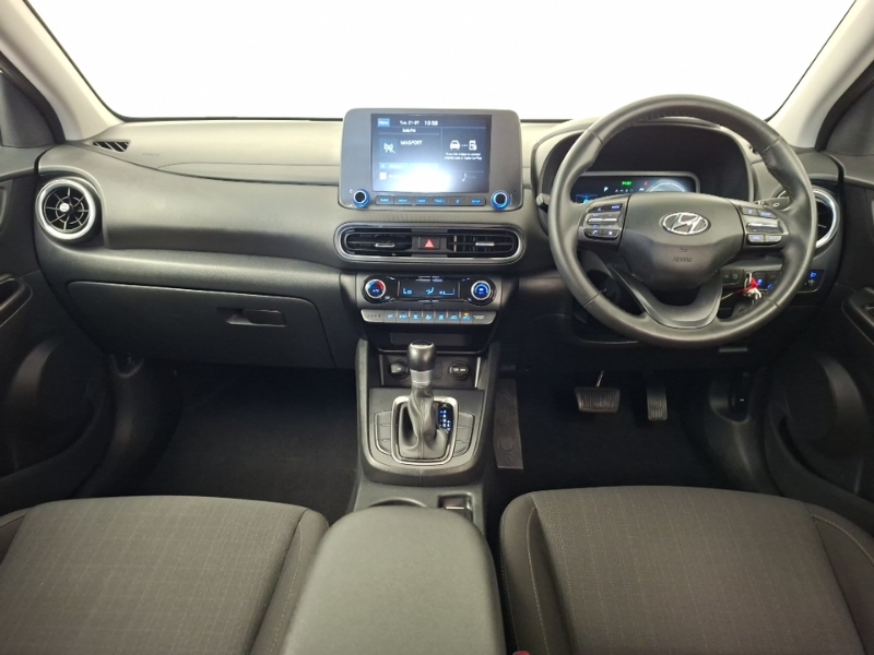 Hyundai Kona 1.6 Gdi Hybrid Se Connect Dct White #3