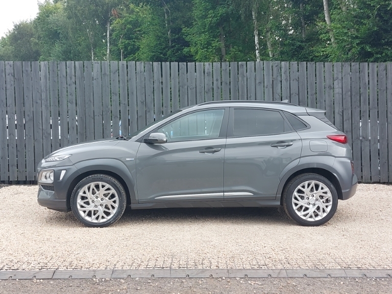 Hyundai Kona 1.6 Gdi Hybrid Premium Dct Grey #4