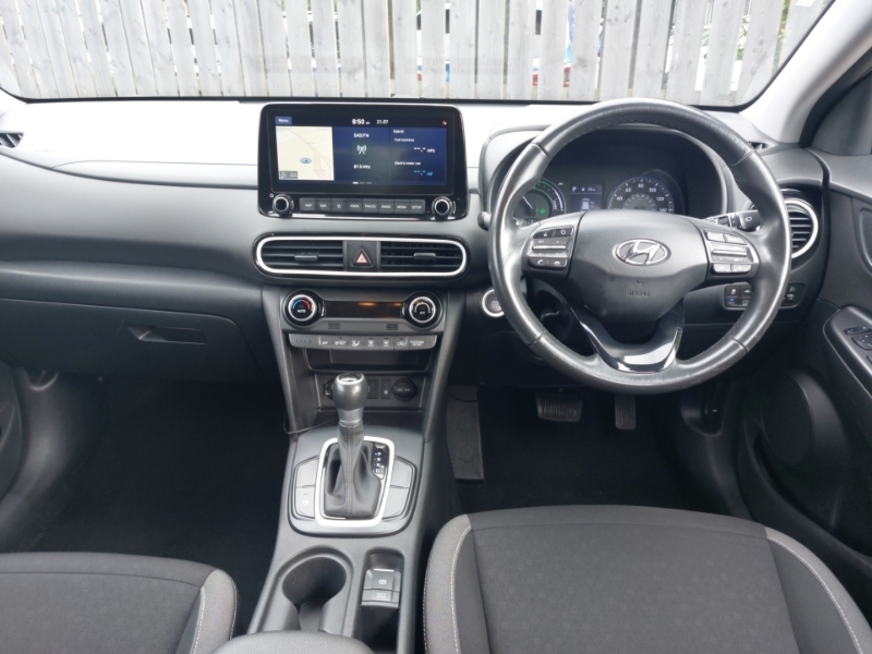Hyundai Kona 1.6 Gdi Hybrid Premium Dct Grey #3