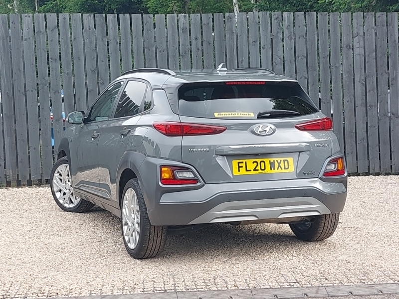 Hyundai Kona 1.6 Gdi Hybrid Premium Dct Grey #2