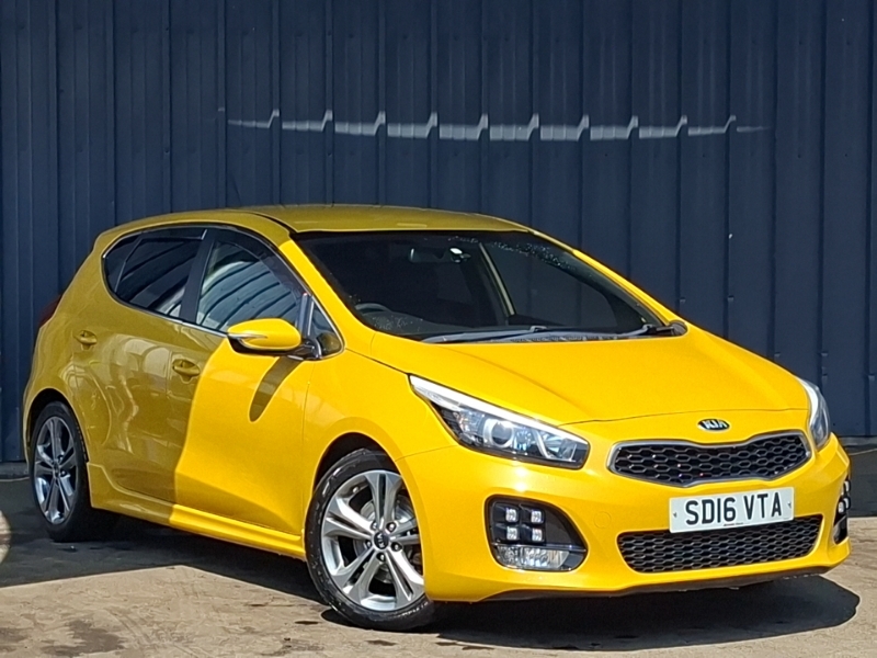 Kia Ceed 1.6 Crdi Isg Gt-line Yellow