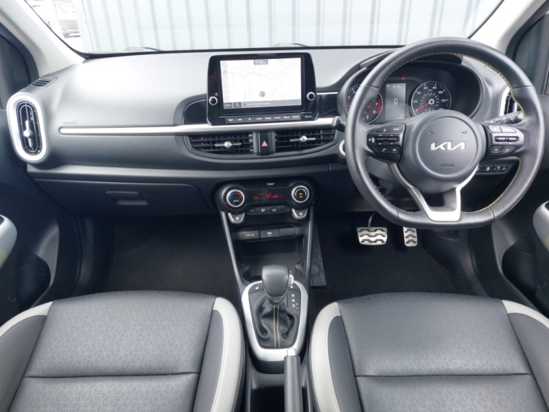 Kia Picanto 1.0 X-line S DN72OXD White #3