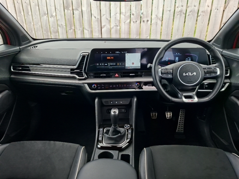 Kia Sportage 1.6T Gdi Isg Gt-line Red #3
