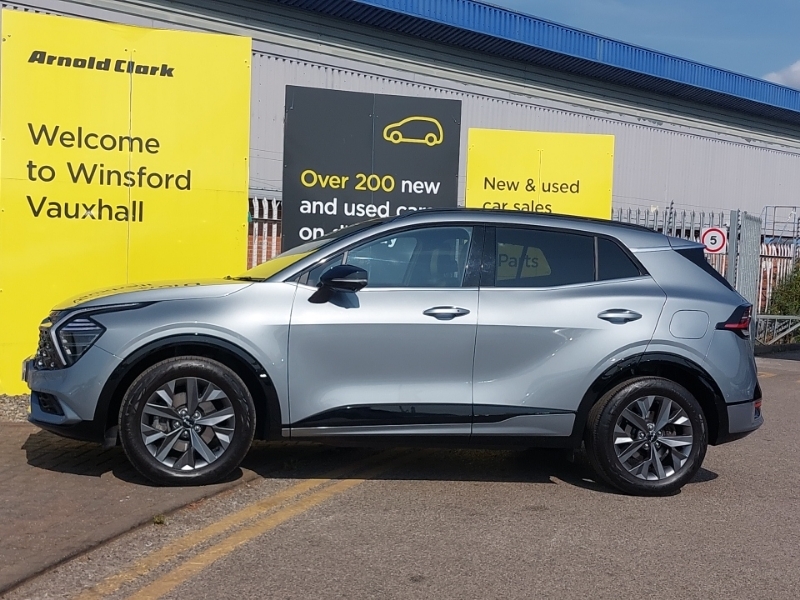 Kia Sportage 1.6T Gdi Hev Gt-line S Silver #4