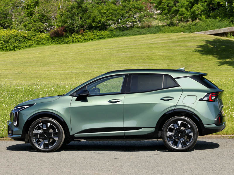 Kia Sportage 1.6T Gdi Hev Gt-line Green #4