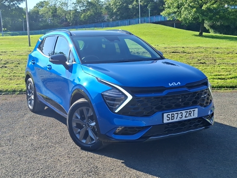 Kia Sportage 1.6T Gdi Hev Gt-line S Blue