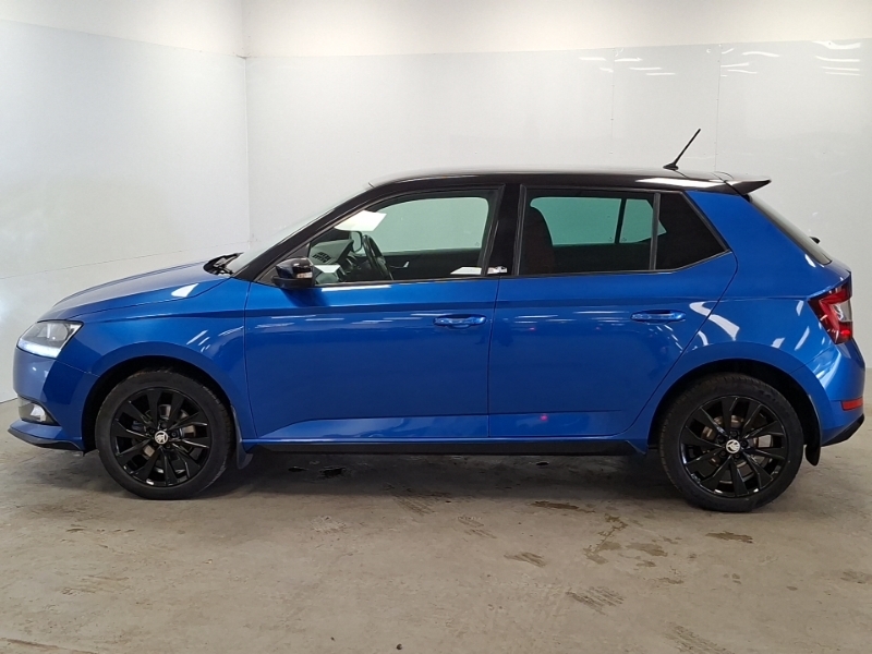 Skoda Fabia 1.0 Tsi Monte Carlo Blue #4