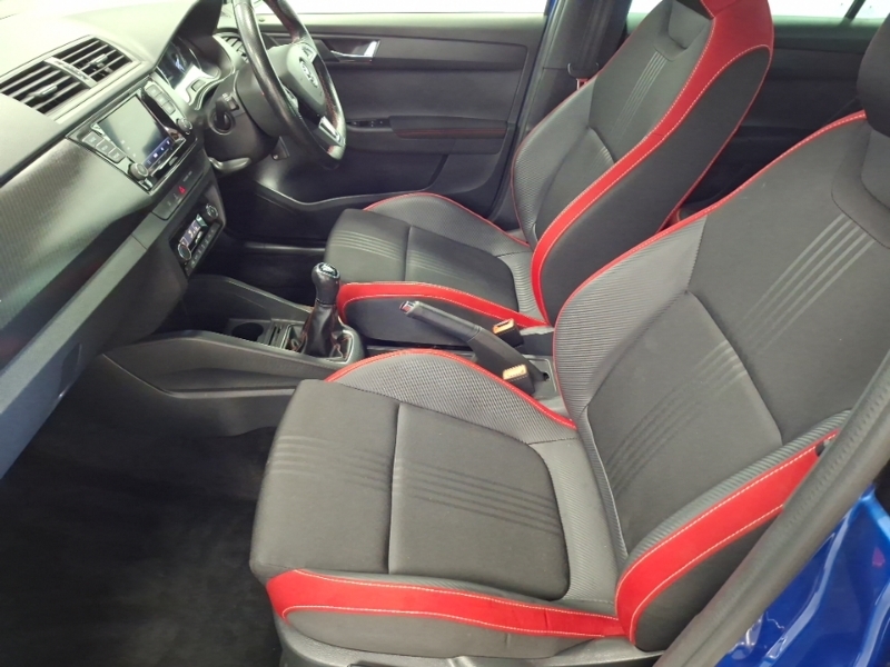 Skoda Fabia 1.0 Tsi Monte Carlo Blue #5