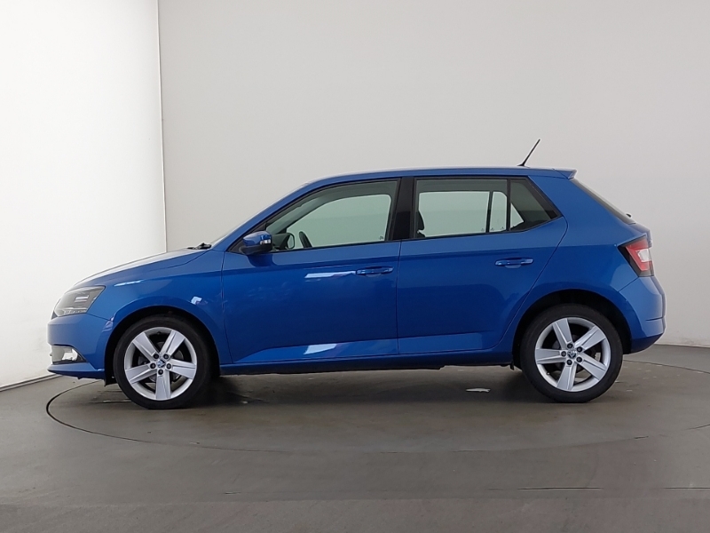 Skoda Fabia 1.0 Tsi Se L Blue #4