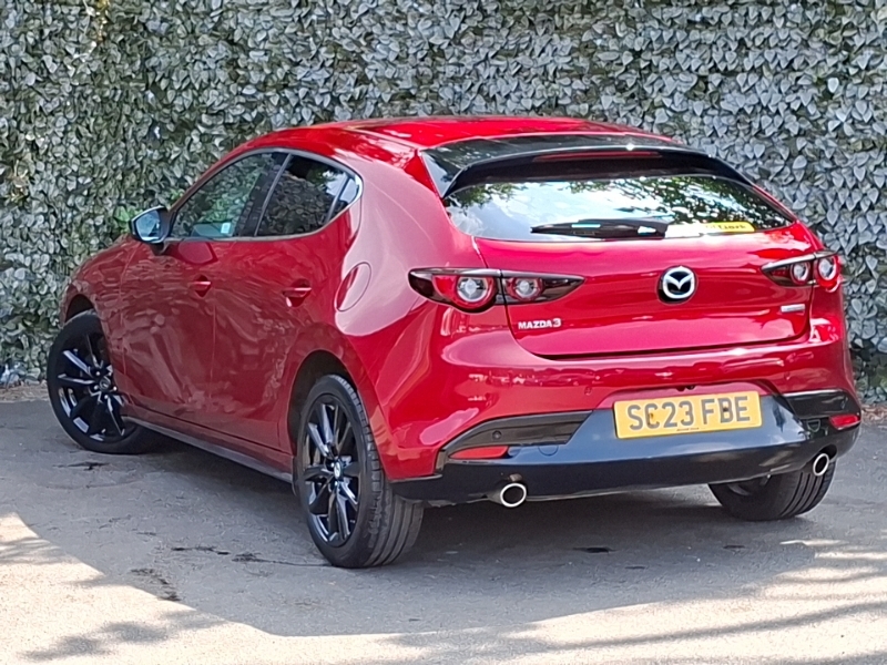 Mazda 3 2.0 E-skyactiv G Mhev Homura Red #2