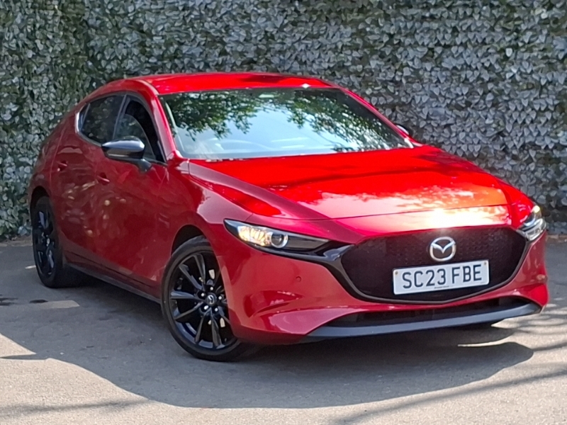 Mazda 3 2.0 E-skyactiv G Mhev Homura Red