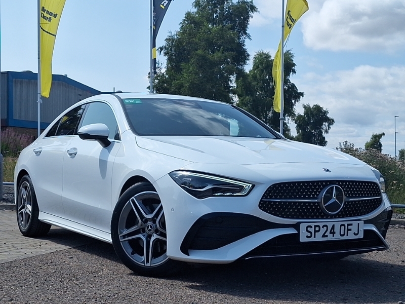 Mercedes-Benz CLA Class Cla 200 Amg Line Executive Tip White