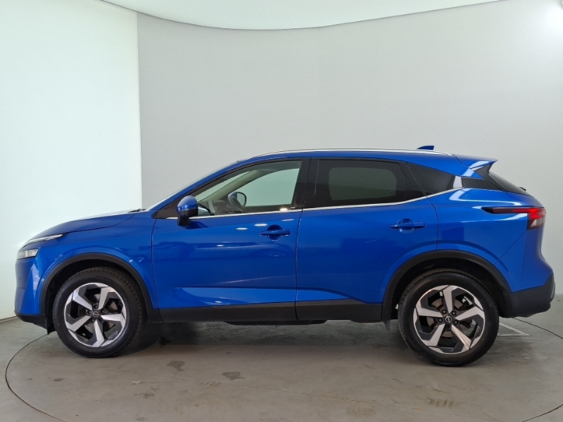 Nissan Qashqai 1.3 Dig-t Mh N-connecta Glass Roof BW73VFC Blue #4