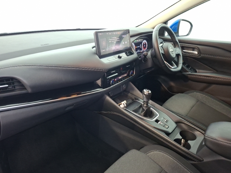 Nissan Qashqai 1.3 Dig-t Mh N-connecta Glass Roof BW73VFC Blue #5