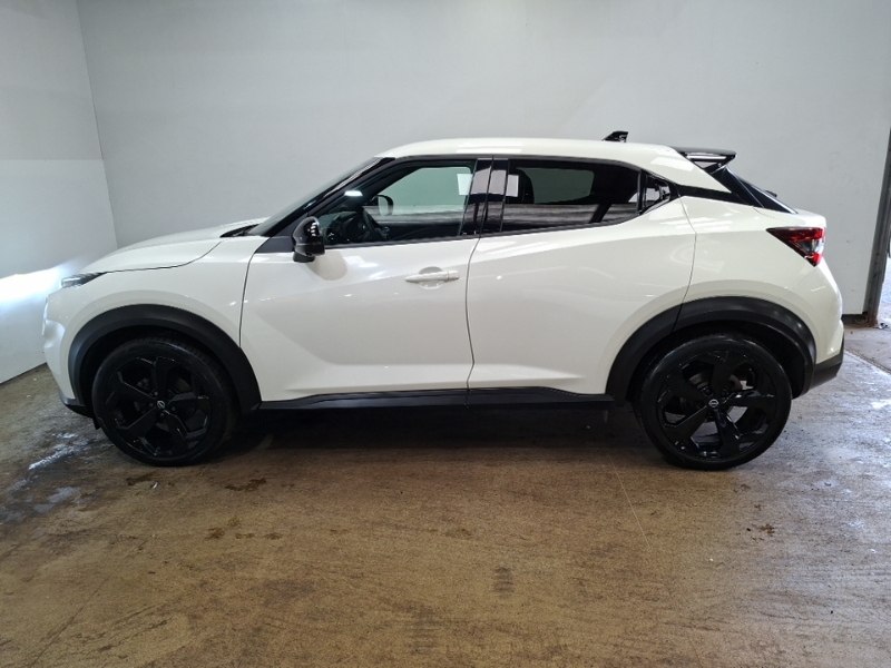 Nissan Juke 1.0 Dig-t Tekna White #4