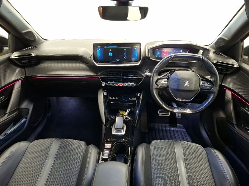 Peugeot e-208 100Kw Gt 50Kwh Yellow #3
