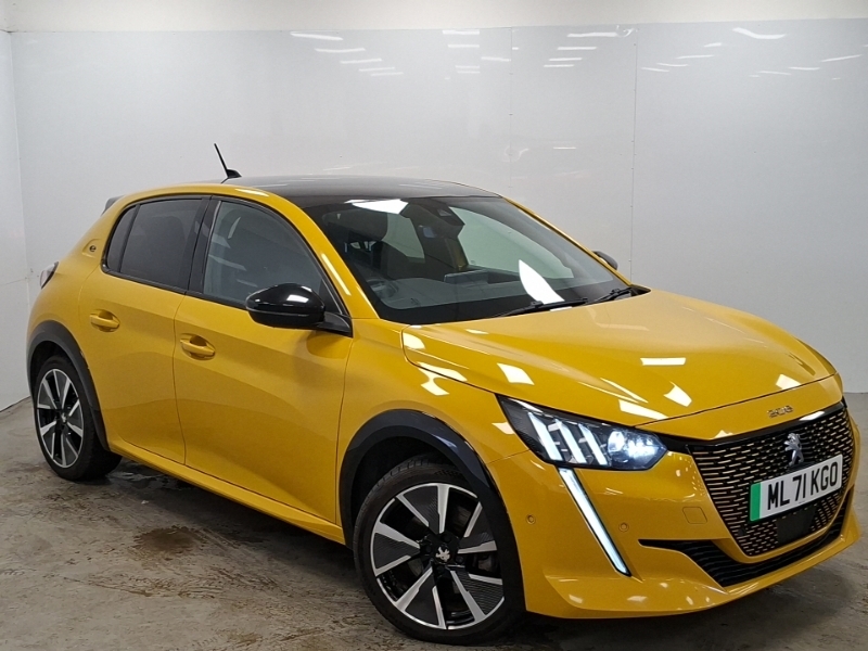 Peugeot e-208 Gt Blue #7