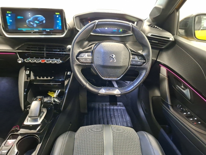 Peugeot e-208 Gt Blue #8