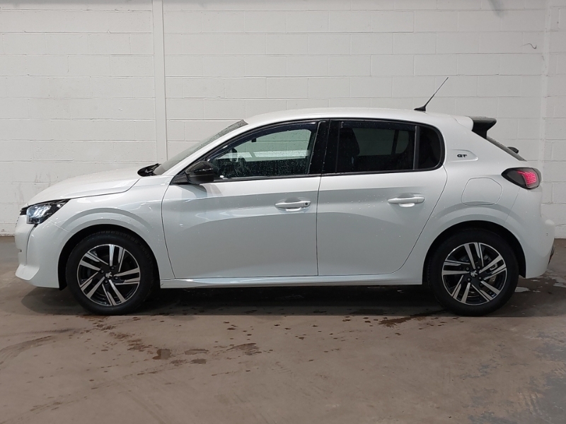 Peugeot 208 1.2 Puretech 100 Allure Premium Eat8 SM22RZC White #4