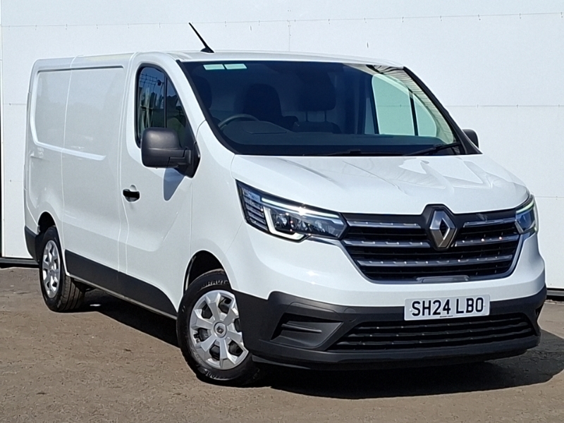 Renault Trafic Sl30 Blue Dci 130 Advance Van White