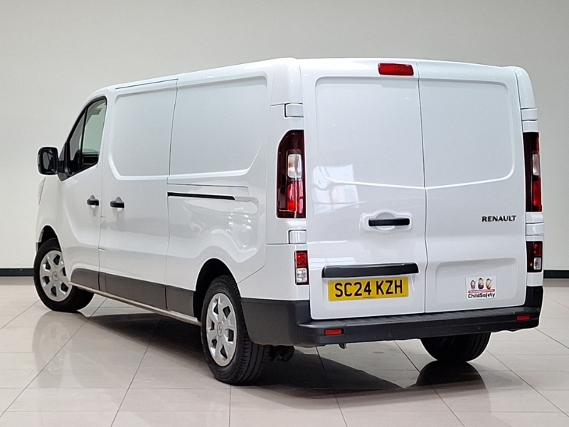 Renault Trafic Ll30 Blue Dci 130 Advance Safety Van White #2