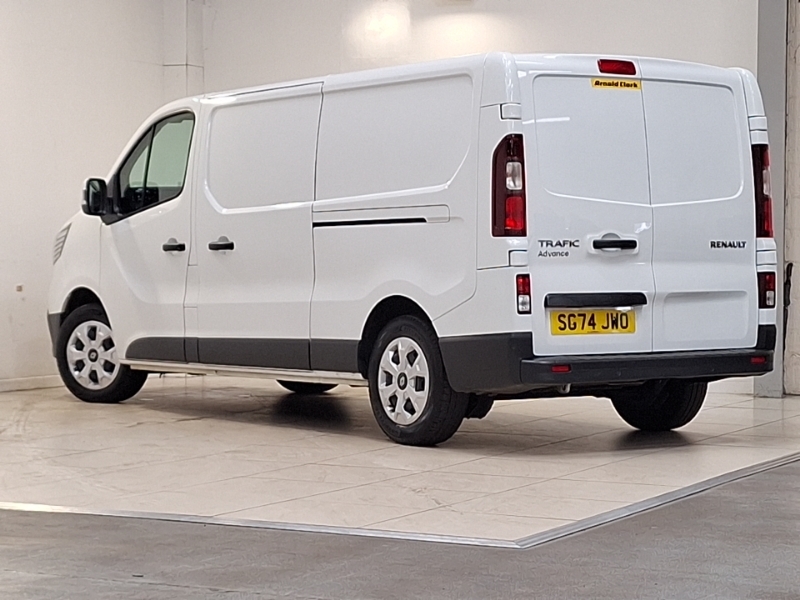 Renault Trafic Ll30 Blue Dci 130 Advance Safety Van White #2