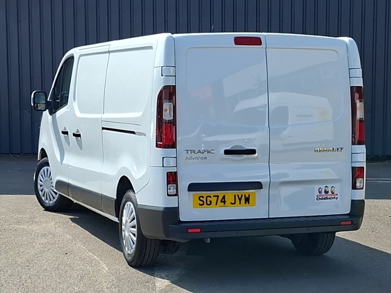 Renault Trafic Ll30 Blue Dci 130 Advance Safety Van White #2