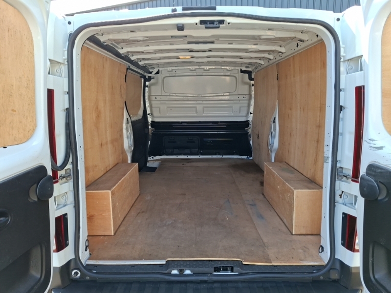 Renault Trafic Sl30 Blue Dci 130 Advance Van White #18